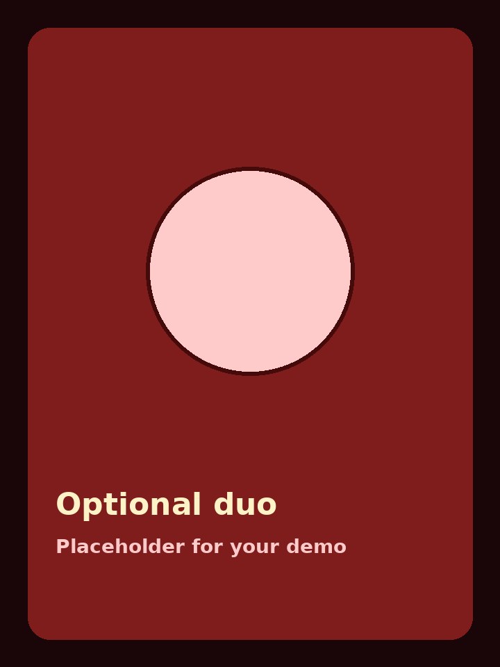 Your photo slot · B
